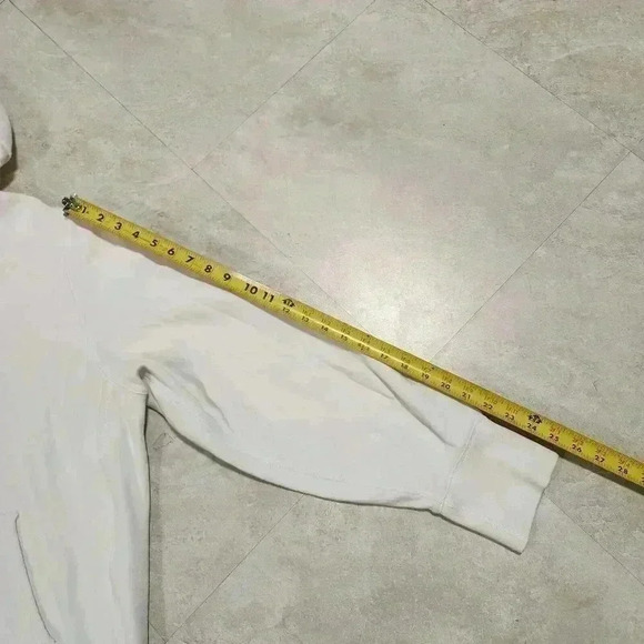 Champion X Todd Snyder Mens XL Running Man Reverse Weave Hoodie Sweatshirt White - Picture 8 of 10